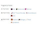 مشک، چوب صندل سفید، چوب ماهون، فندق