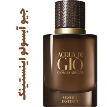 عطر ادکلن مردانه جیو آبسولو اینستینک (جیور جیو آرمانی )(جورجیو آرمانی )